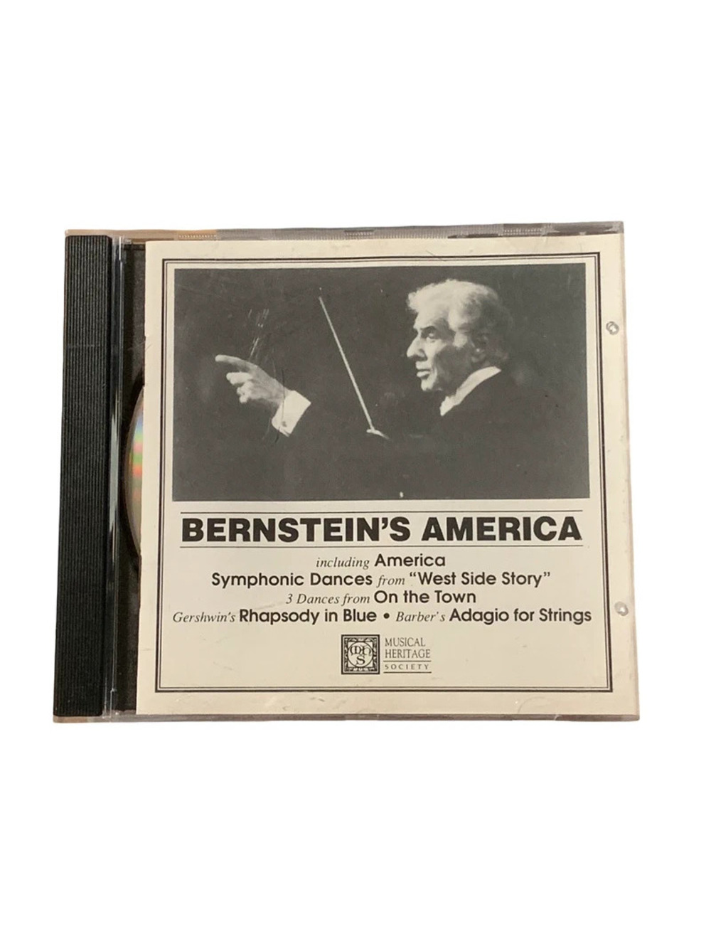 Bernstein’s America CD Compilation Bernstein Conducts Gershwin Barber